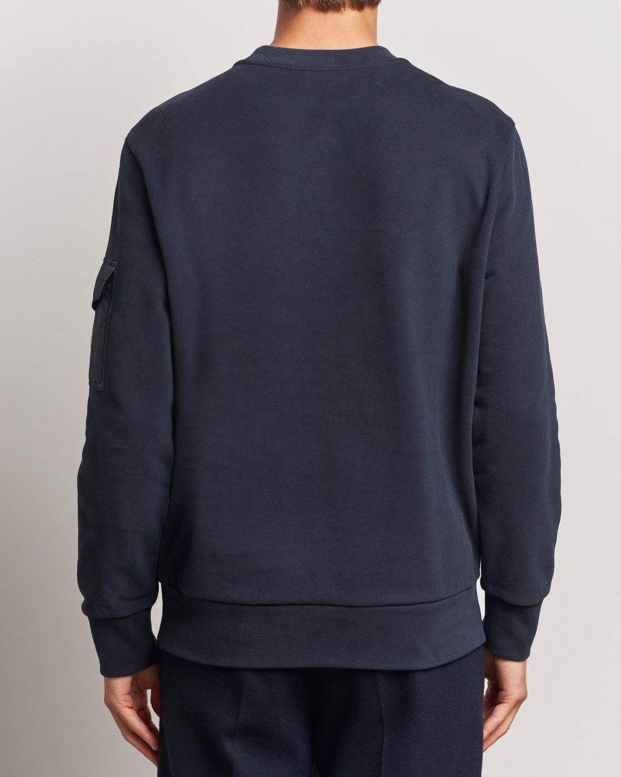Herre | Trøjer | Moncler | Pocket Sleeve Sweatshirt Navy