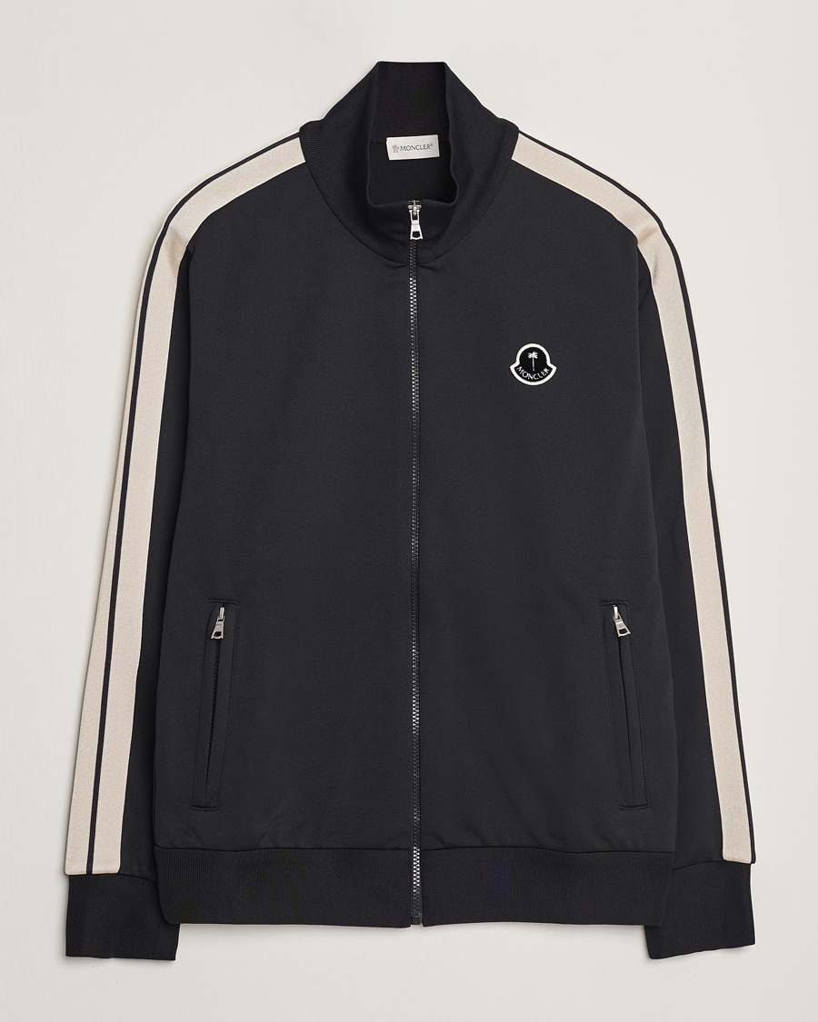Herre | Trøjer | Moncler Genius | X Palm Angels Full Zip Cardigan Black