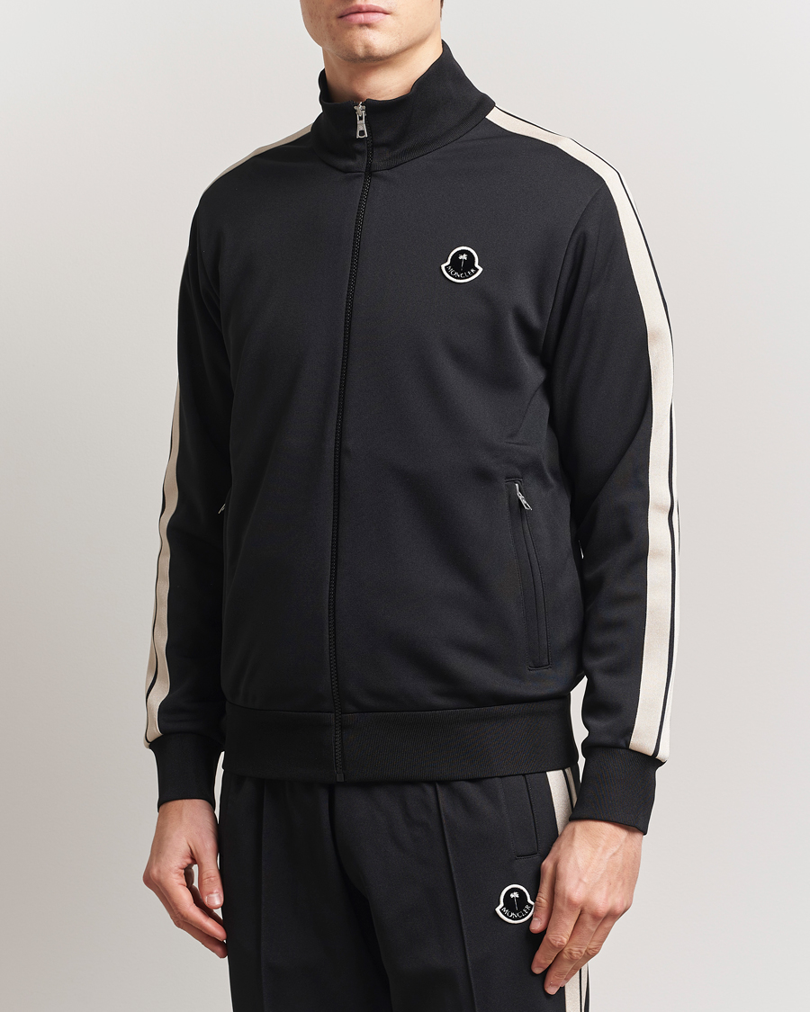 Herre | Trøjer | Moncler Genius | X Palm Angels Full Zip Cardigan Black