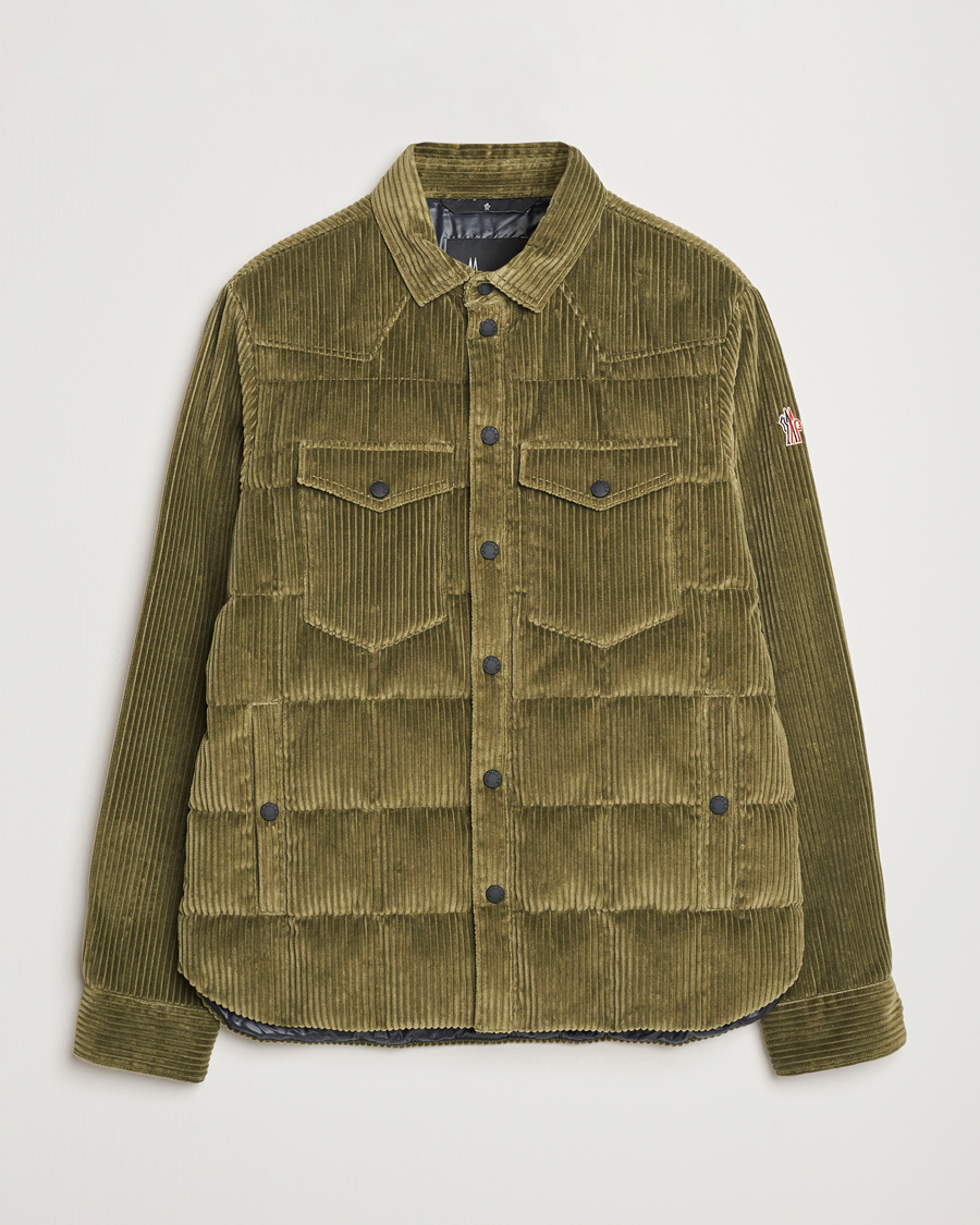 Herre | Jakker | Moncler Grenoble | Gelt Corduroy Shirt Jacket Olive