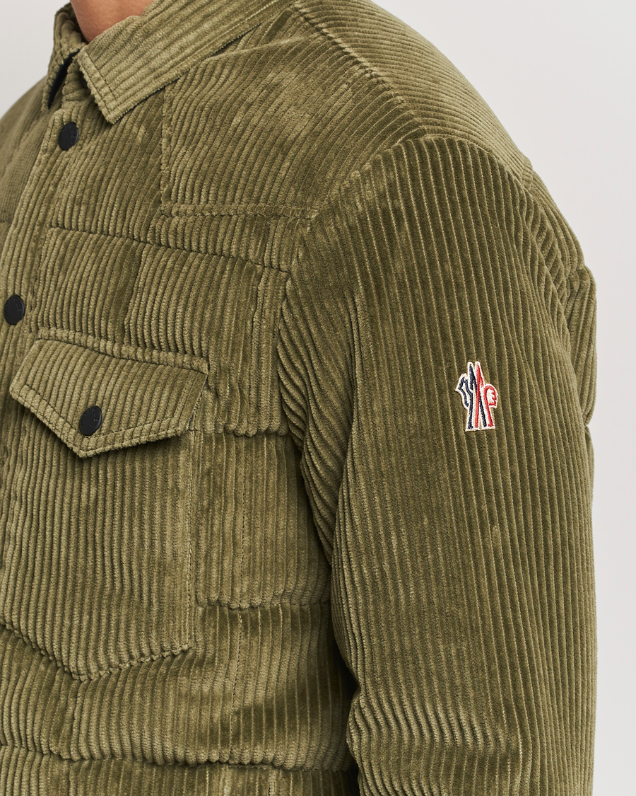 Herre | Jakker | Moncler Grenoble | Gelt Corduroy Shirt Jacket Olive