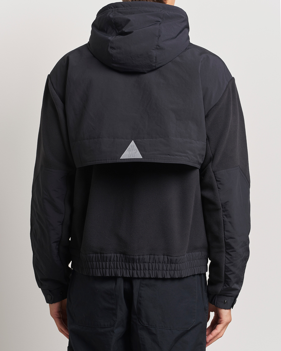 Herre | Trøjer | Moncler Grenoble | Fleece Full Zip Cardigan Black