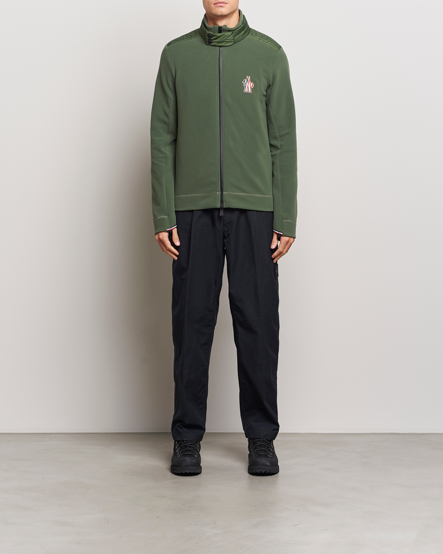 Herre | Trøjer | Moncler Grenoble | Fleece Full Zip Dark Olive