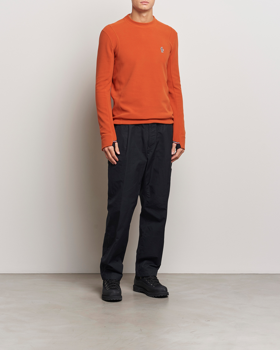 Herre | Trøjer | Moncler Grenoble | Fleece Sweatshirt Brick