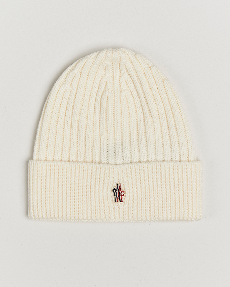 Herre | Moncler Grenoble Beretto Beanie Off White | Moncler Grenoble | Beretto Beanie Off White