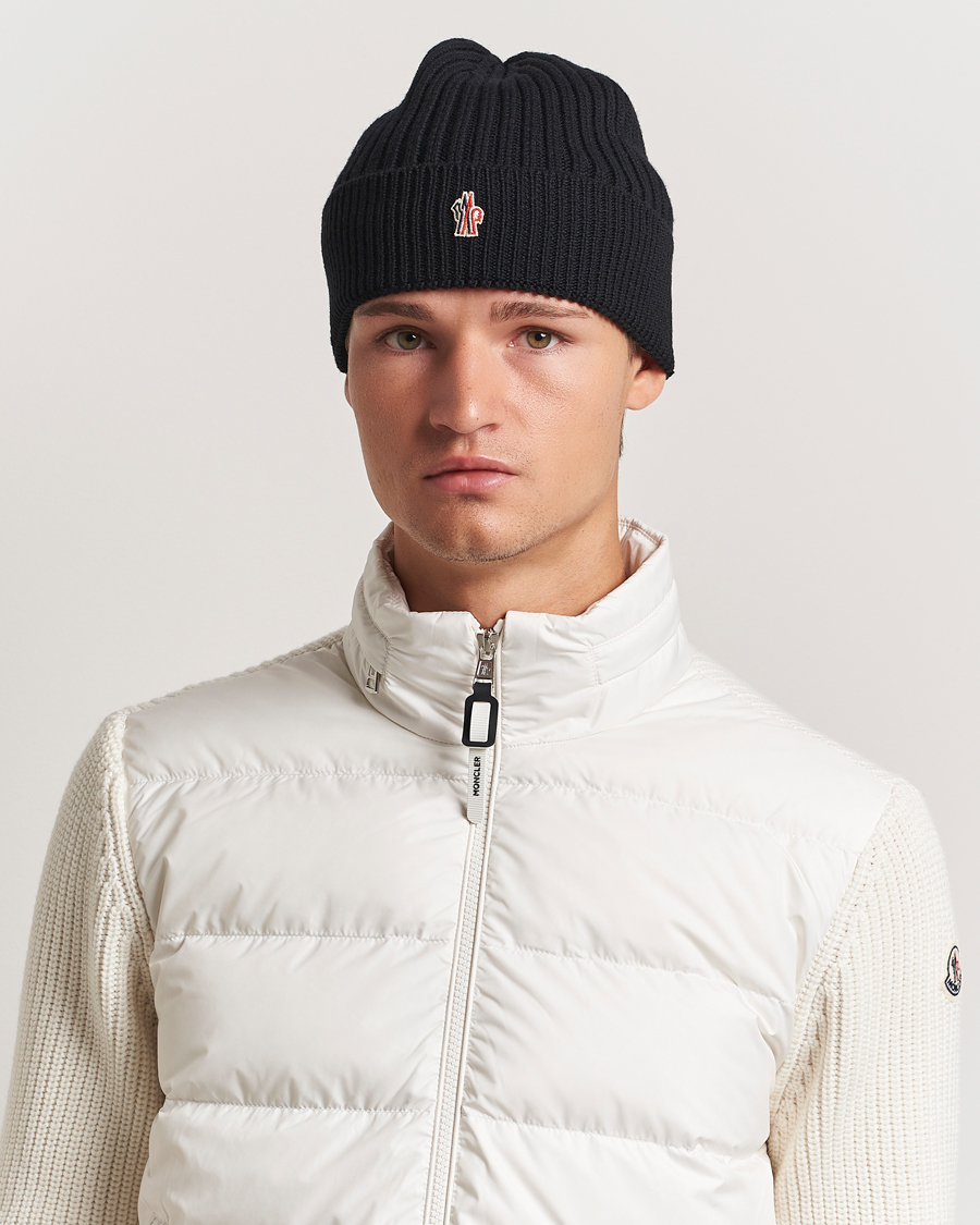 Herre | Moncler Grenoble Beretto Beanie Black | Moncler Grenoble | Beretto Beanie Black