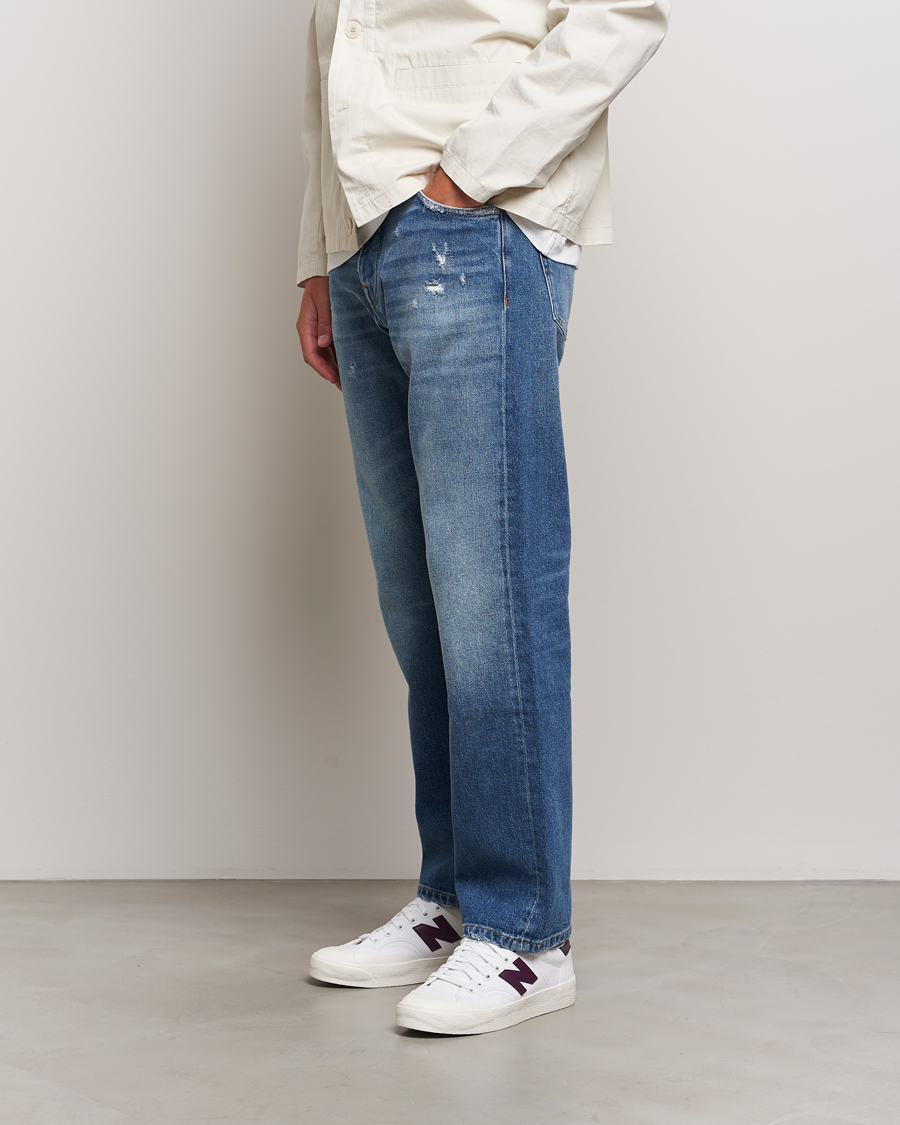 Herre | New Balance B100 Sneakers White/Burgundy | New Balance | B100 Sneakers White/Burgundy