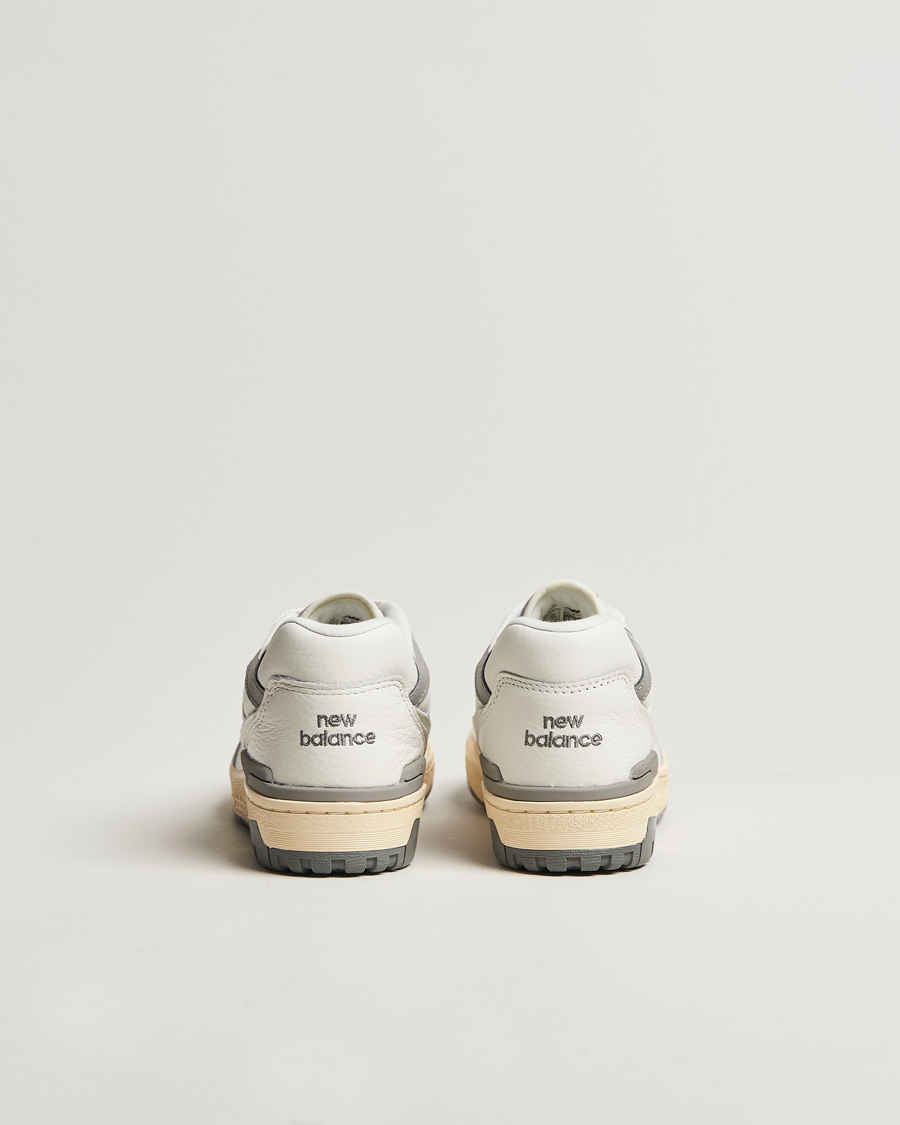 Herre | New Balance 550 Retro Tennis Sneakers White/Grey | New Balance | 550 Retro Tennis Sneakers White/Grey