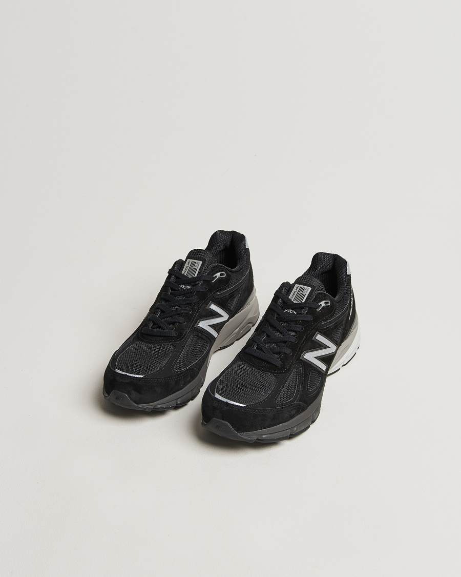 Herre | Sneakers | New Balance Made In US & UK | New Balance Made in USA 990v4 Sneakers Black