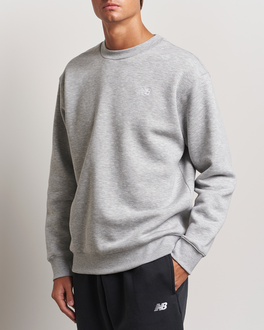 Herre | Trøjer | New Balance | Essentials Fleece Sweatshirt Athletic Grey