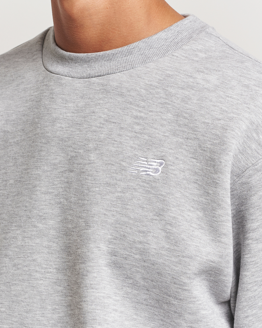 Herre | Trøjer | New Balance | Essentials Fleece Sweatshirt Athletic Grey