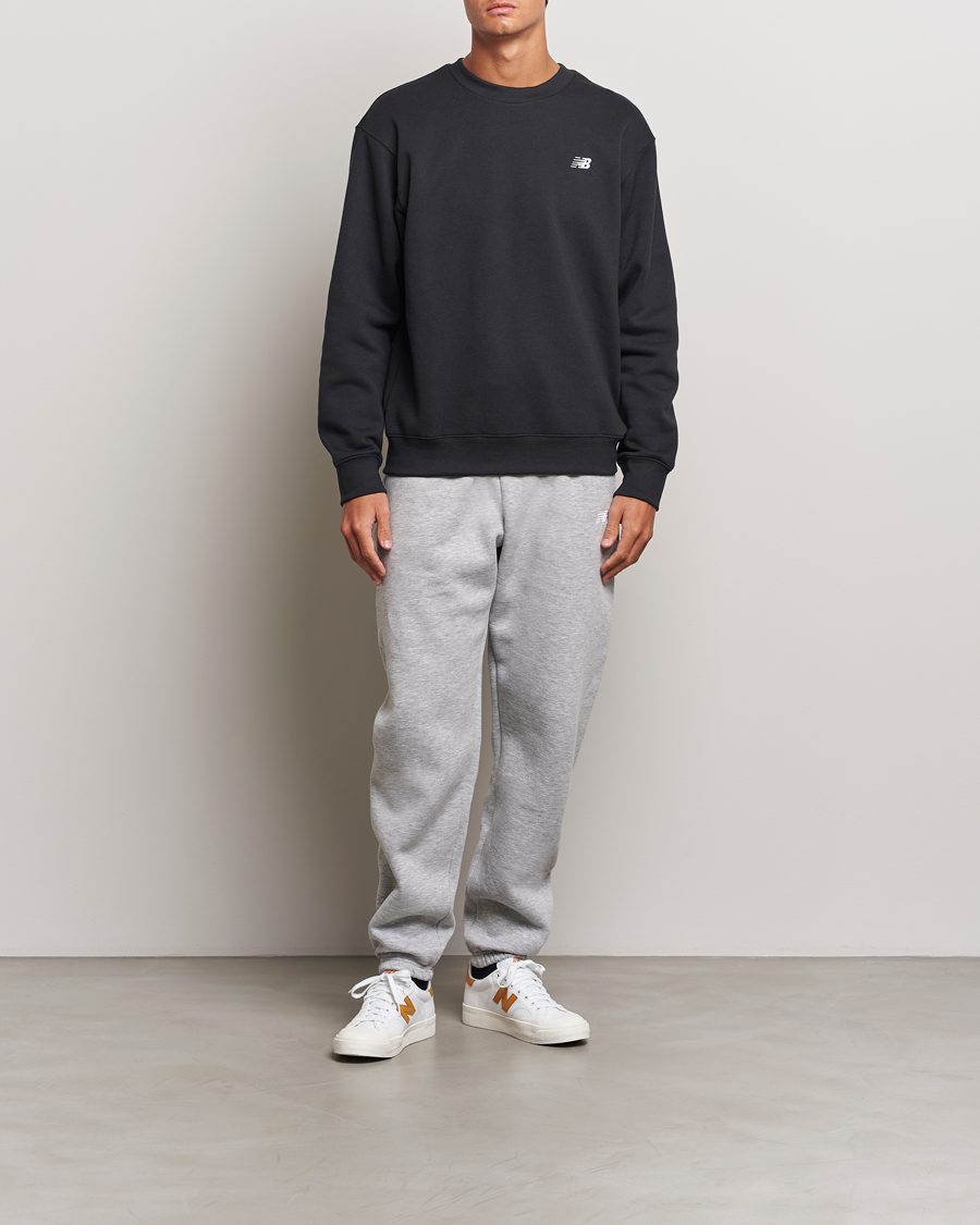 Herre | Trøjer | New Balance | Essentials Fleece Sweatshirt Black