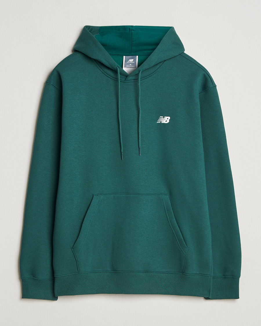 Herre | Trøjer | New Balance | Essentials Fleece Hoodie Nightwatch Green
