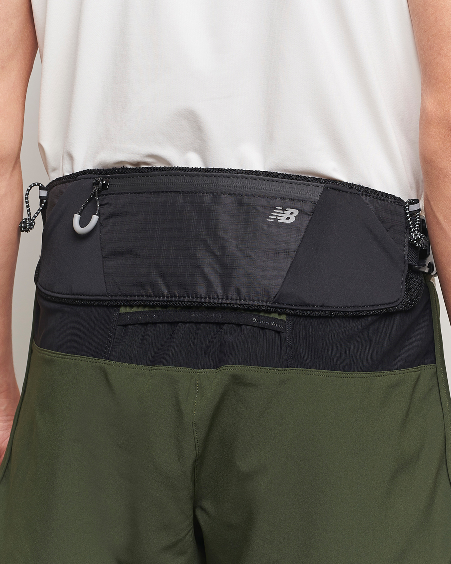 Herre | New Balance Running Running Accessory Belt Black | New Balance Running | Running Accessory Belt Black