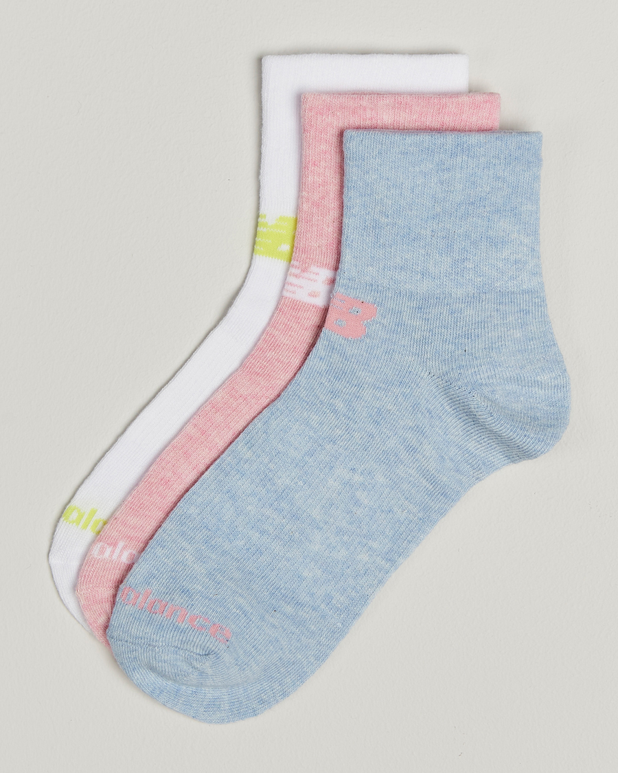 Herre | Activt tilbehør | New Balance Running | 3-Pack Performance Cotton Socks Multi