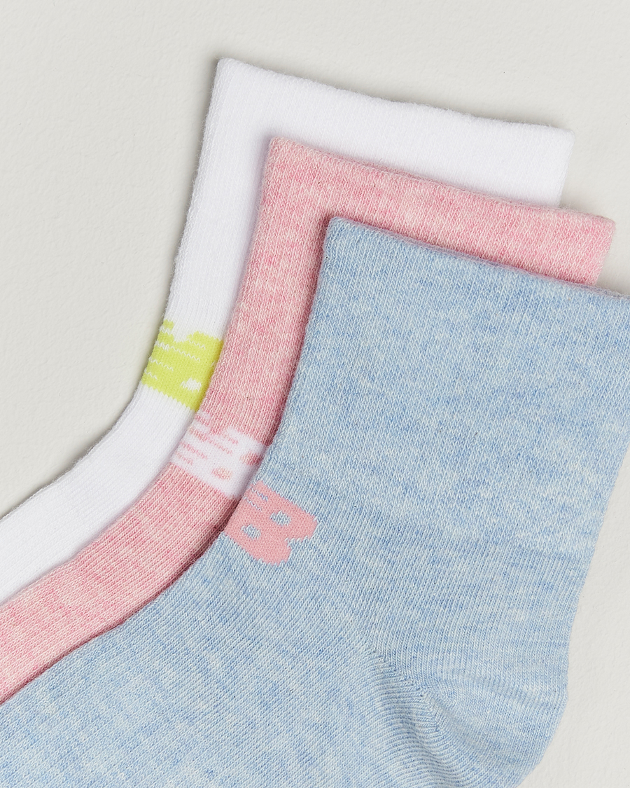 Herre | New Balance Running 3-Pack Performance Cotton Socks Multi | New Balance Running | 3-Pack Performance Cotton Socks Multi