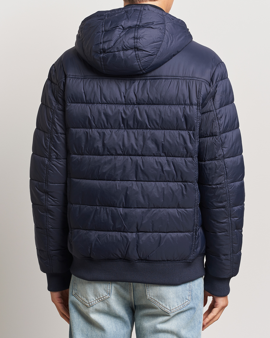Herre | Jakker | Lyle & Scott | Wadded Hooded Jacket Dark Navy