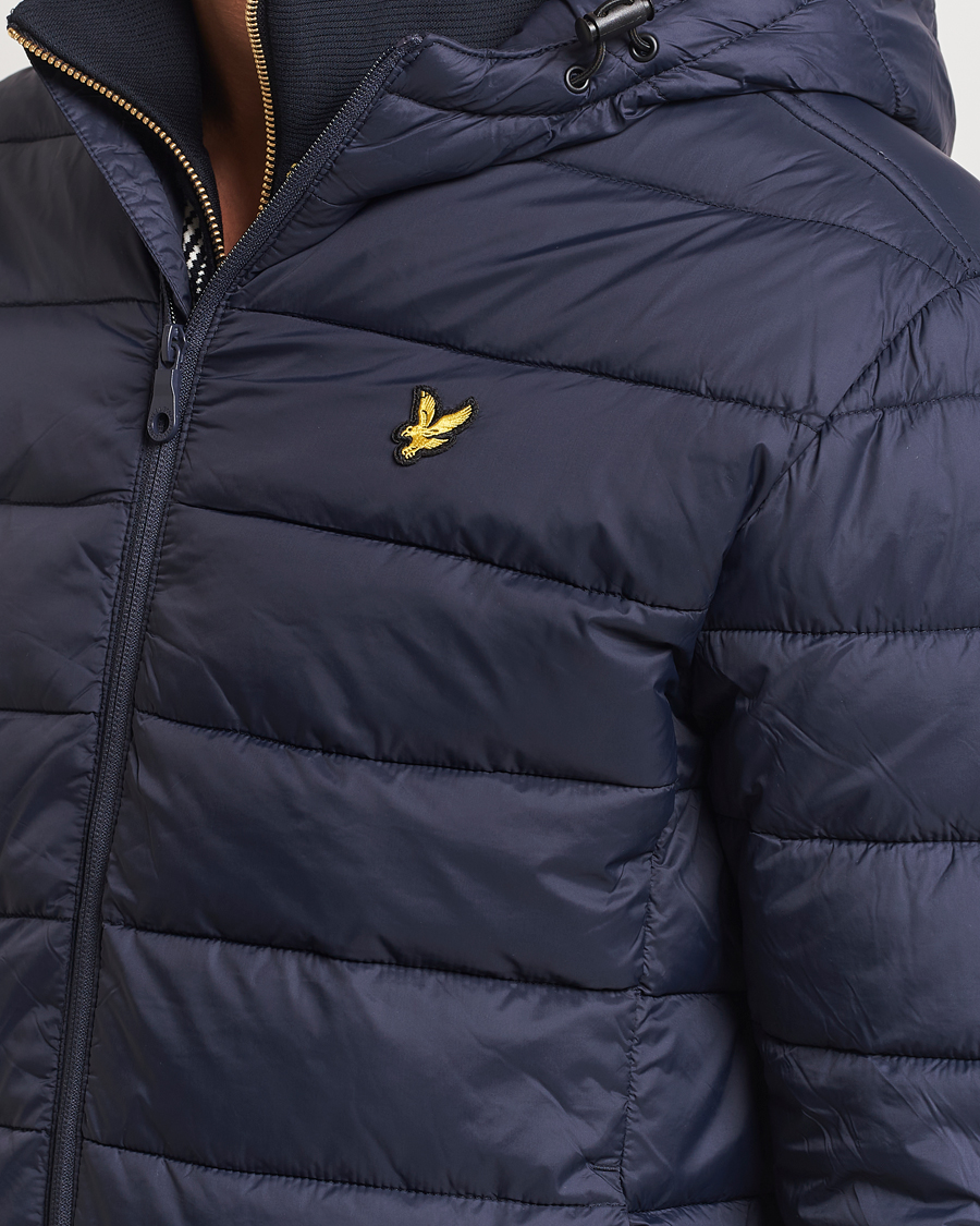 Herre | Jakker | Lyle & Scott | Wadded Hooded Jacket Dark Navy