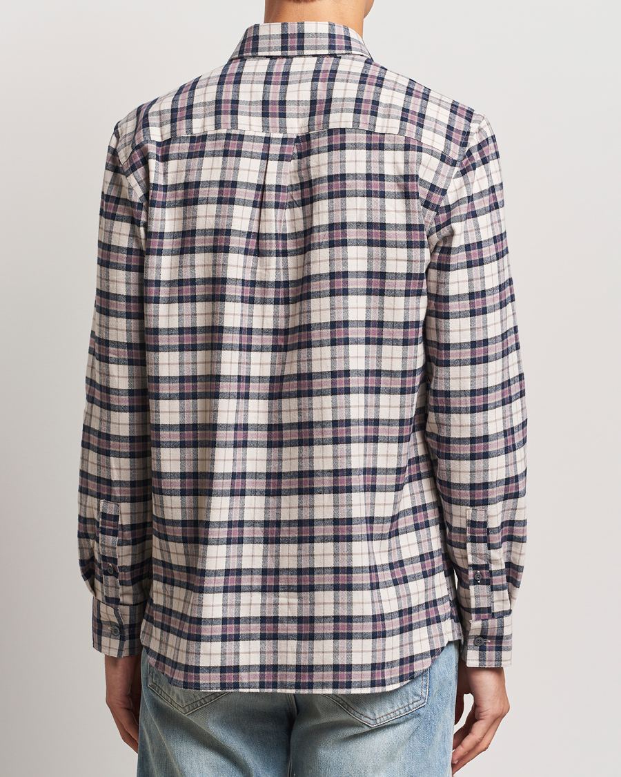 Herre | Skjorter | Lyle & Scott | Checked Flannel Shirt Dark Navy