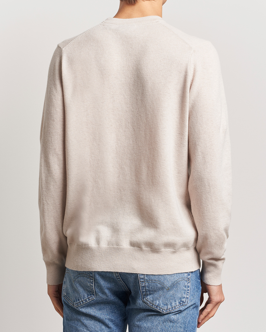 Herre | Trøjer | Lyle & Scott | Tonal Eagle Lambswool Crew Neck Cove