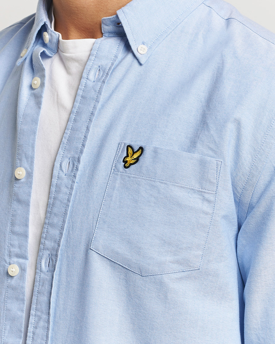 Herre | Skjorter | Lyle & Scott | Lightweight Oxford Shirt Riviera Blue