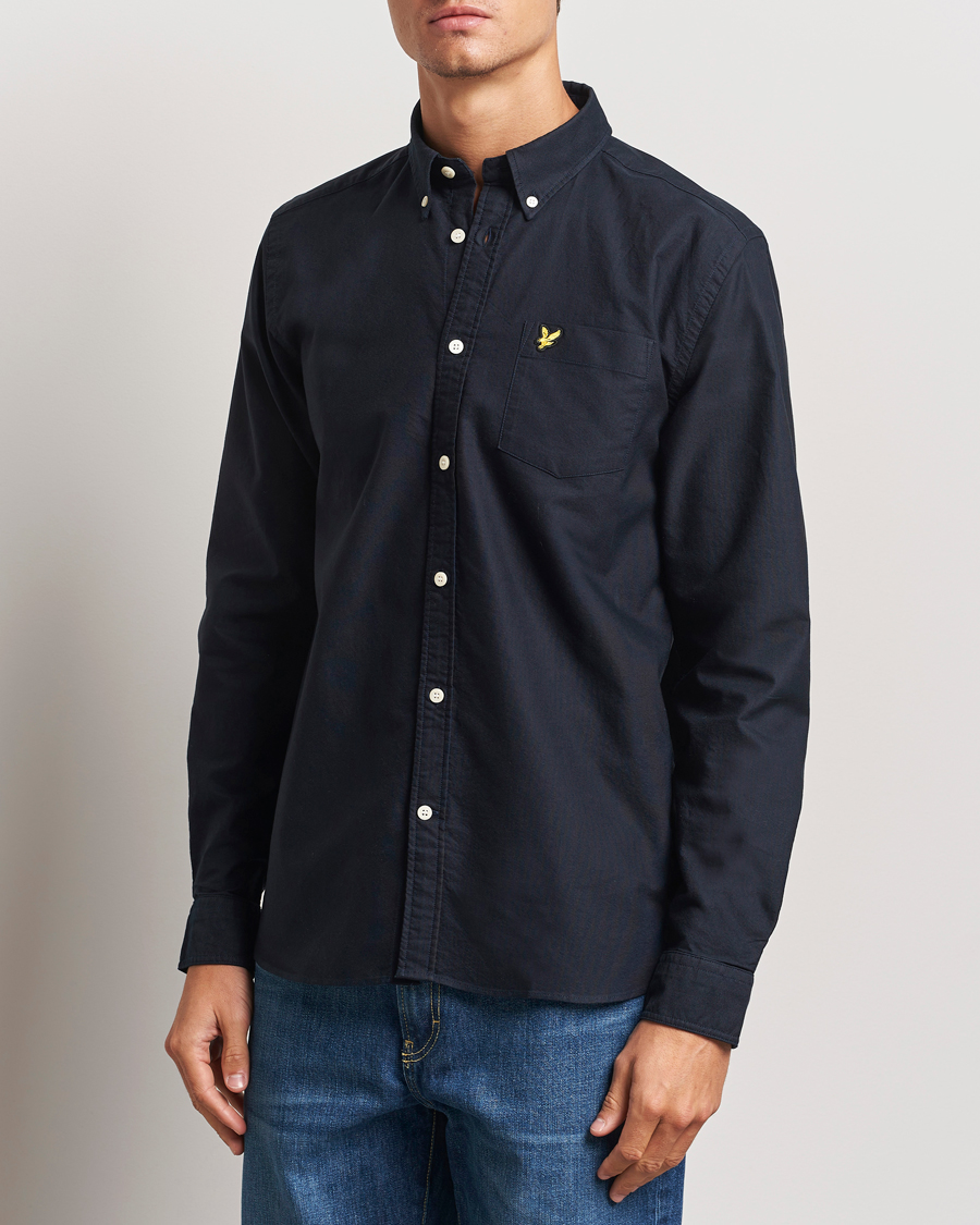 Herre | Skjorter | Lyle & Scott | Lightweight Oxford Shirt Dark Navy