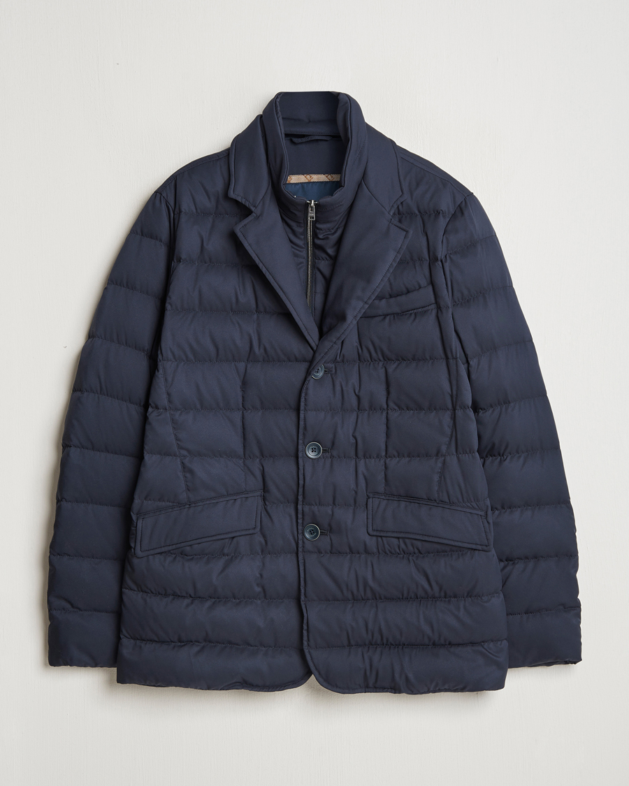 Herre | Jakker | Herno | Nylon Down Blazer Navy