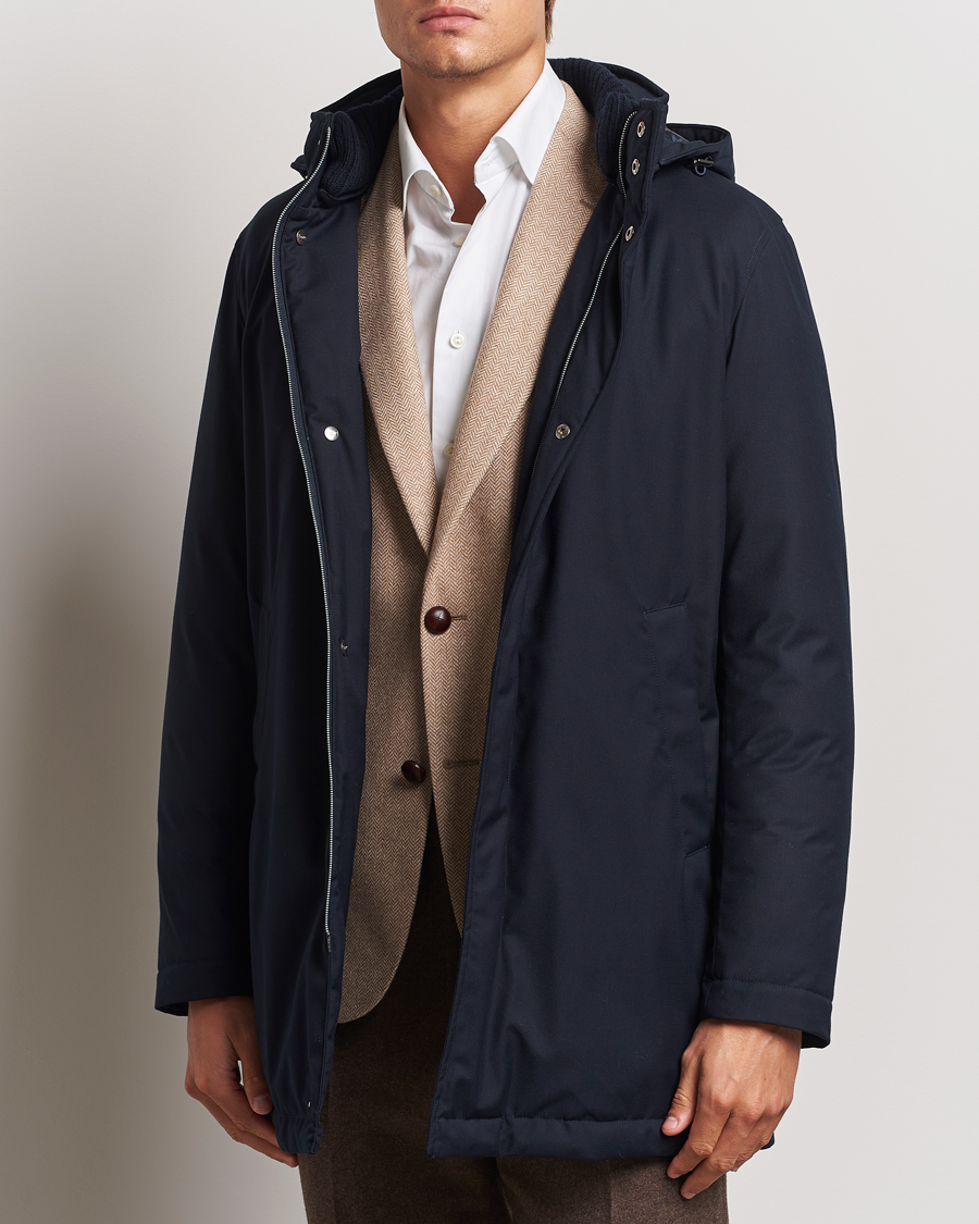 Herre | Jakker | Herno | Waterproof Coat Navy