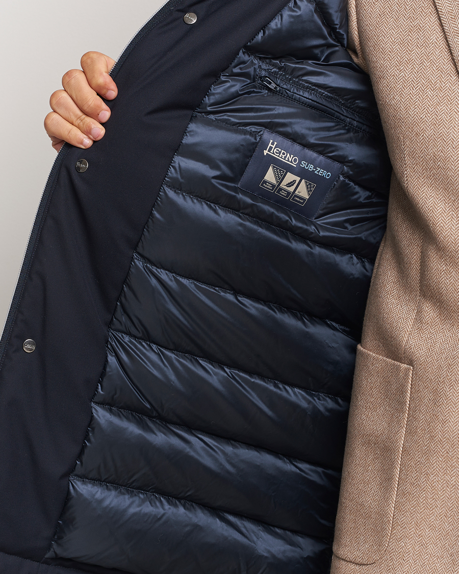 Herre | Jakker | Herno | Waterproof Coat Navy