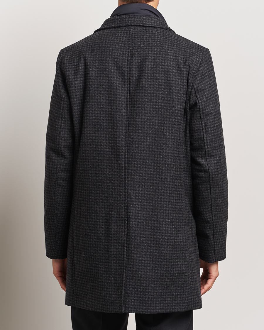 Herre | Jakker | Herno | Wool Zip Coat Charcoal