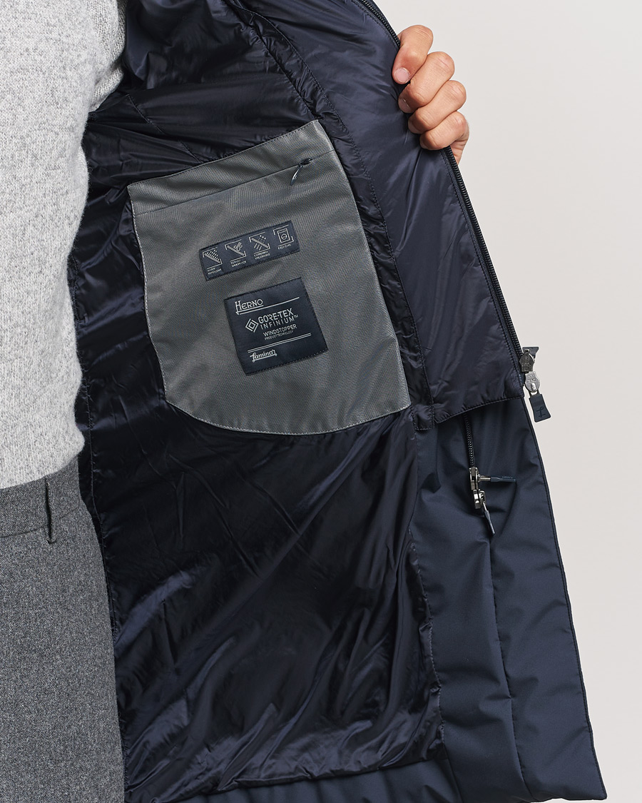 Herre | Jakker | Herno | Laminar Down Coat Navy