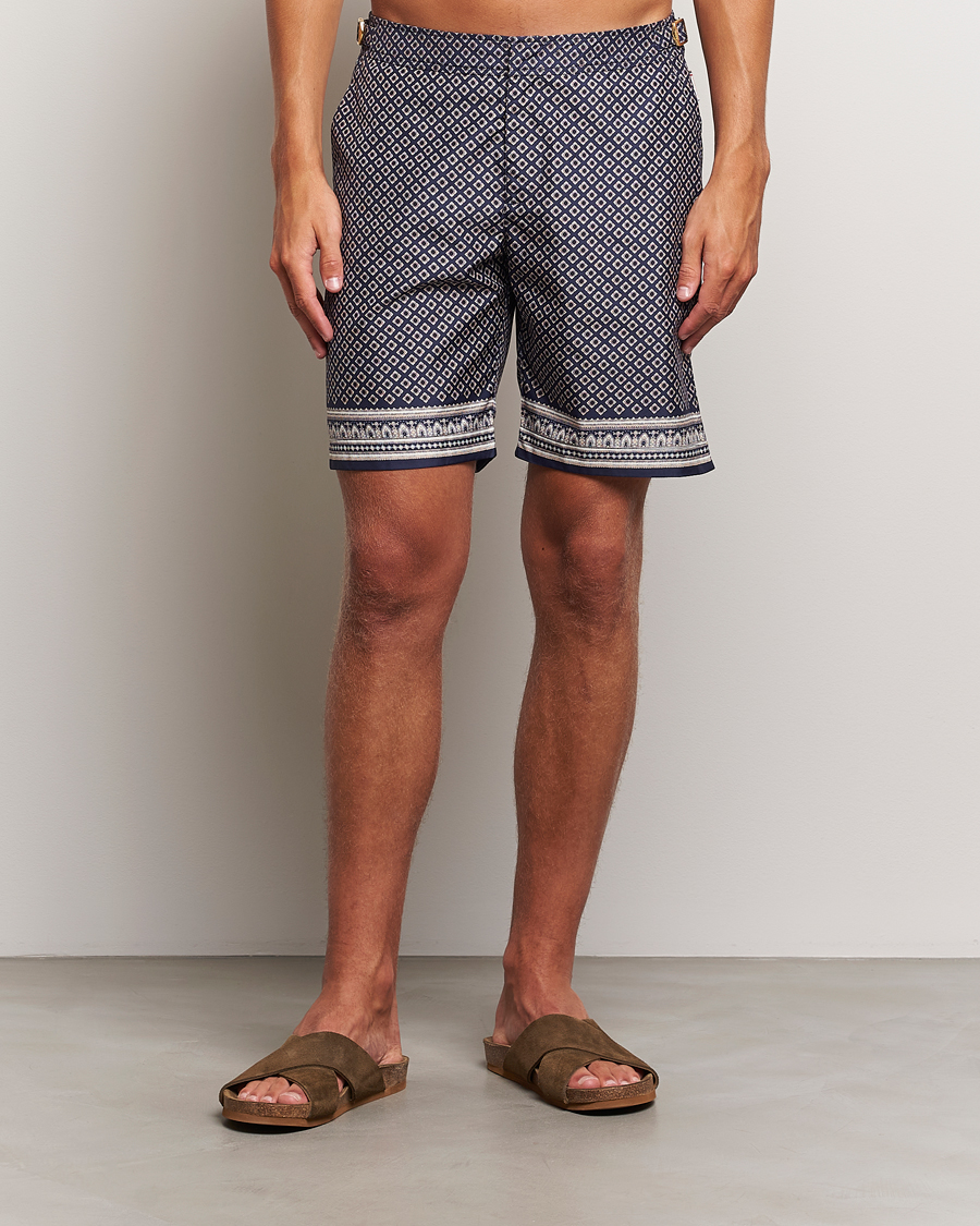 Herre | Orlebar Brown Dane II Solomio Swimshorts Night Iris | Orlebar Brown | Dane II Solomio Swimshorts Night Iris