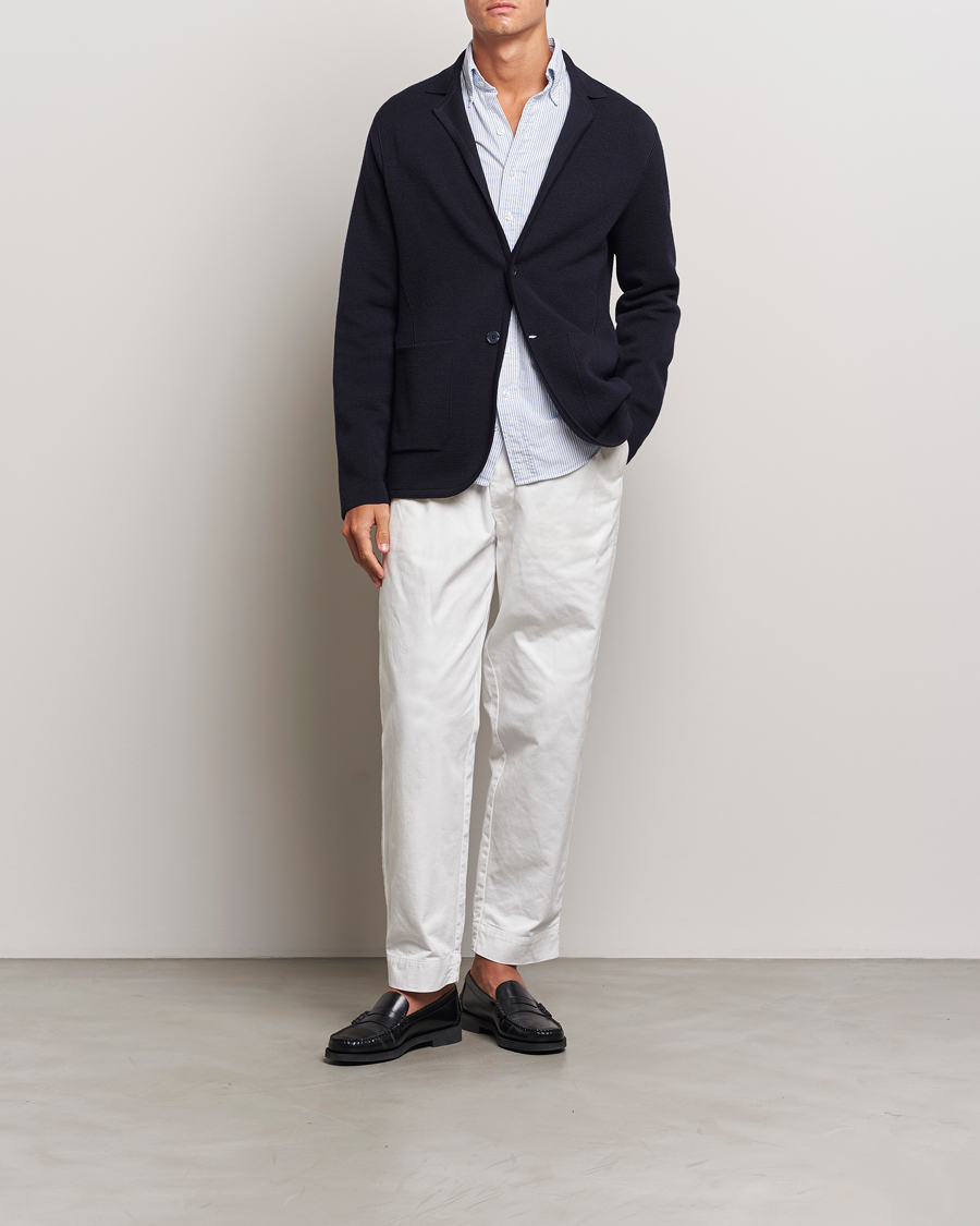 Herre | Blazere & jakker | Orlebar Brown | Reiner Textured Lightweigt Blazer Night Iris