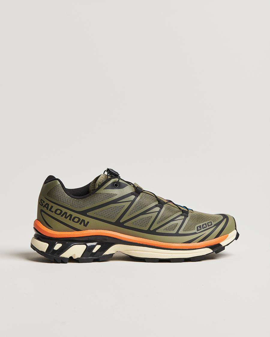 Herre | Salomon XT-6 Sneakers Deep Green Lichen/Black | Salomon | XT-6 Sneakers Deep Green Lichen/Black