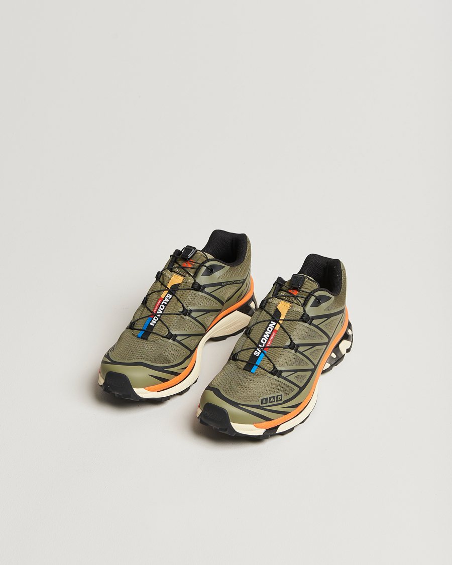 Herre | Salomon XT-6 Sneakers Deep Green Lichen/Black | Salomon | XT-6 Sneakers Deep Green Lichen/Black