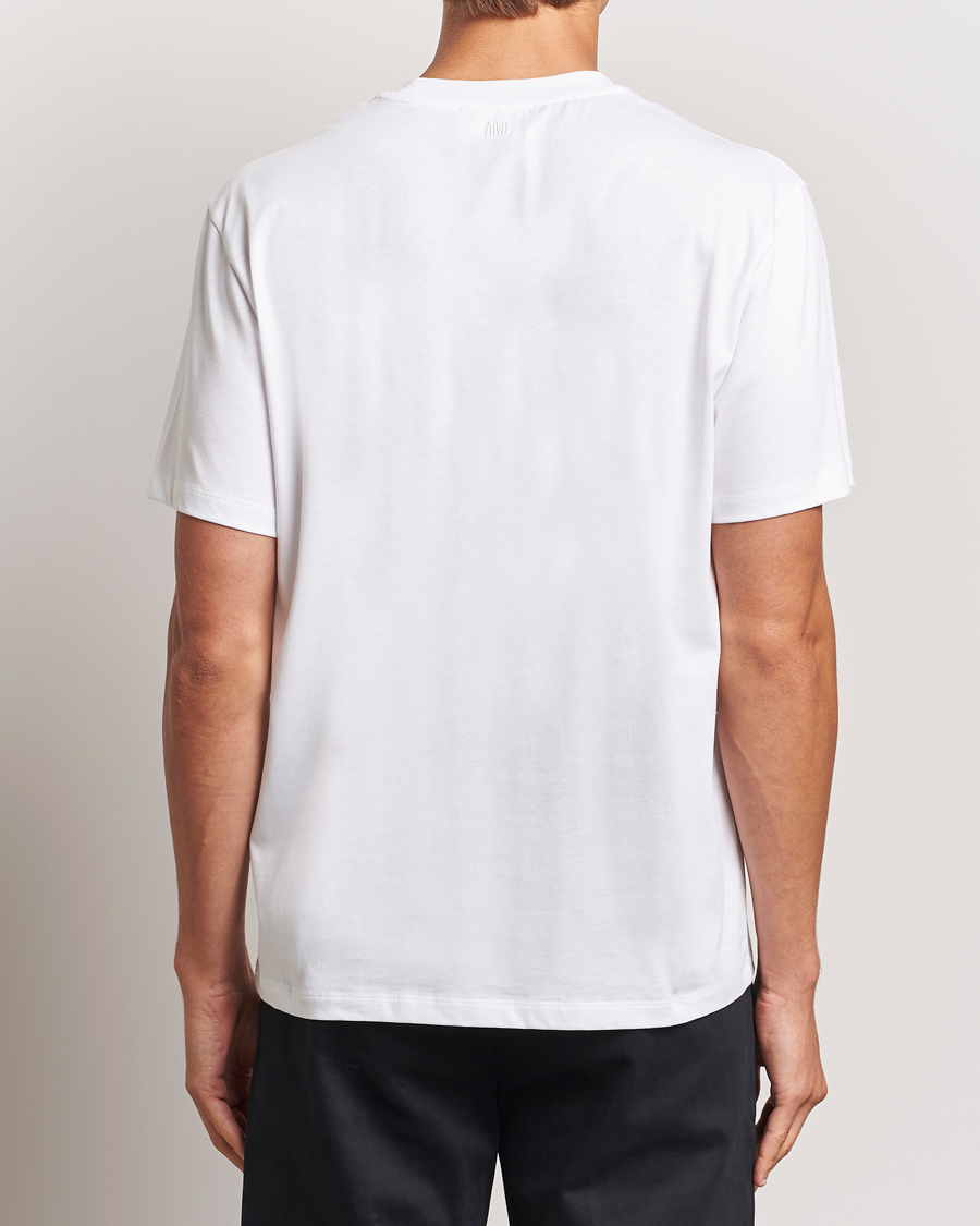 Herre | T-Shirts | AMI | Heart Logo T-Shirt White