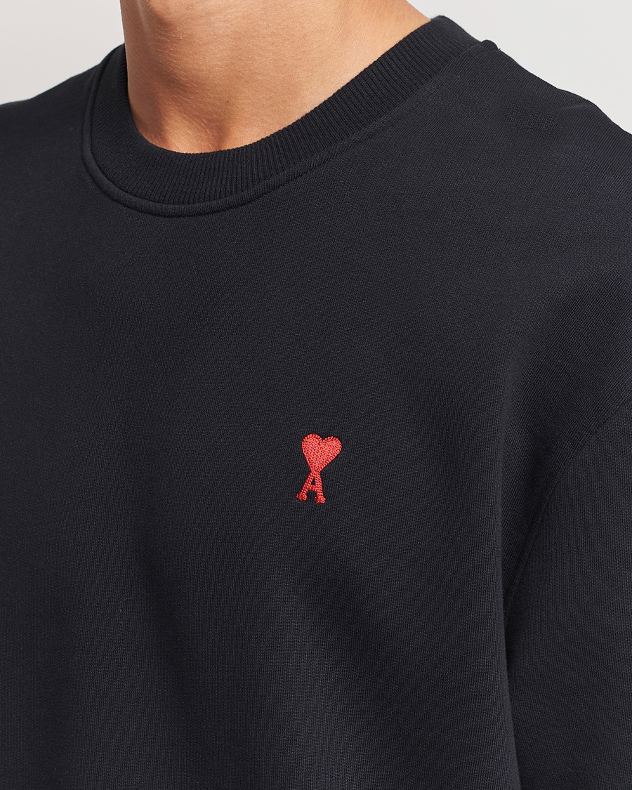 Herre | Trøjer | AMI | Heart Logo Sweatshirt Black