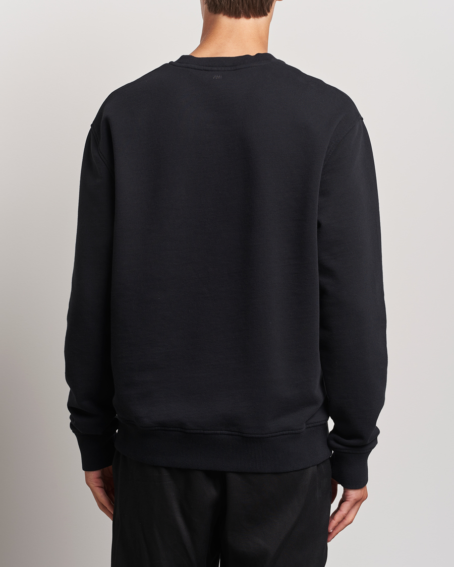 Herre | Trøjer | AMI | Tonal Heart Logo Sweatshirt Black