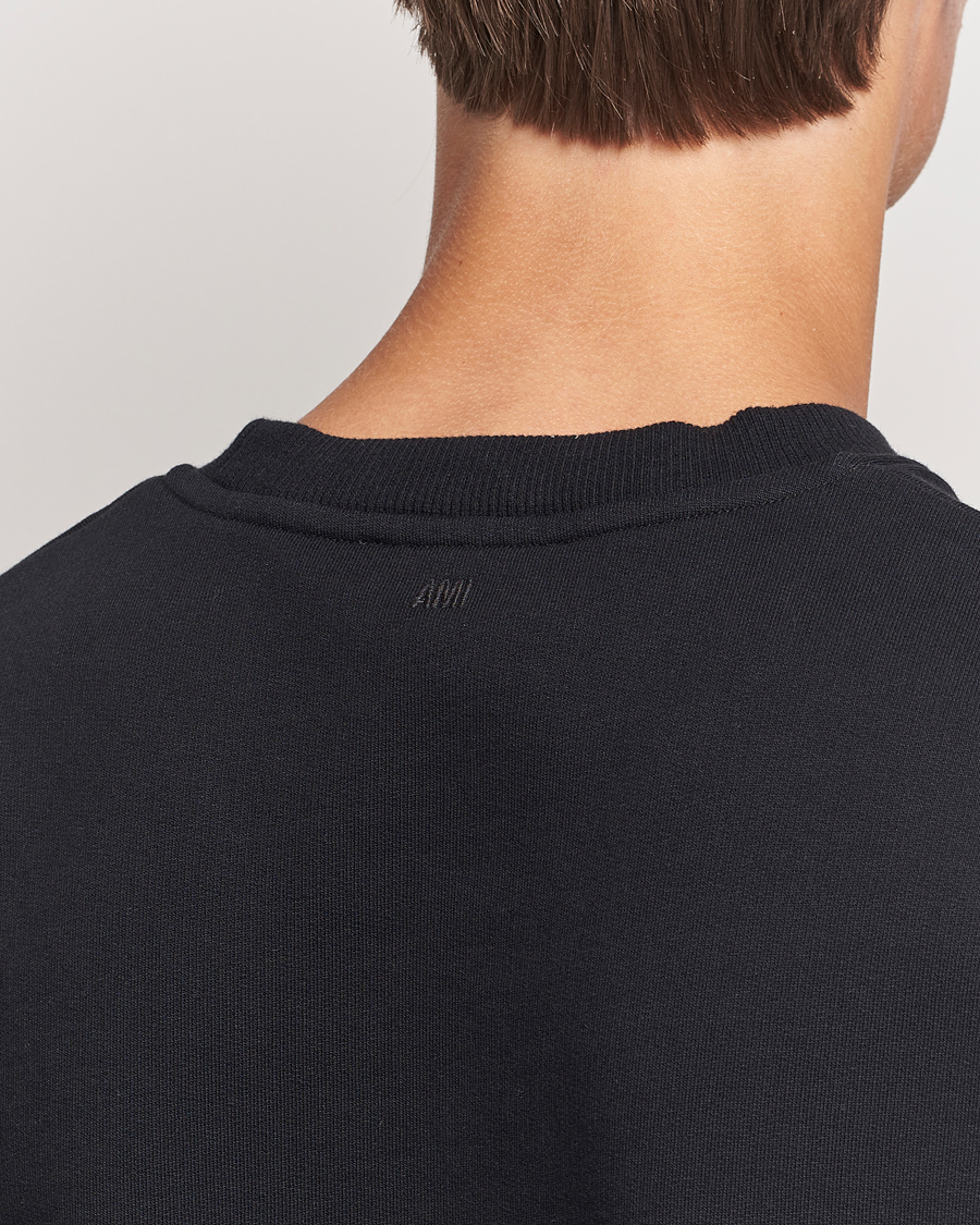 Herre | Trøjer | AMI | Tonal Heart Logo Sweatshirt Black