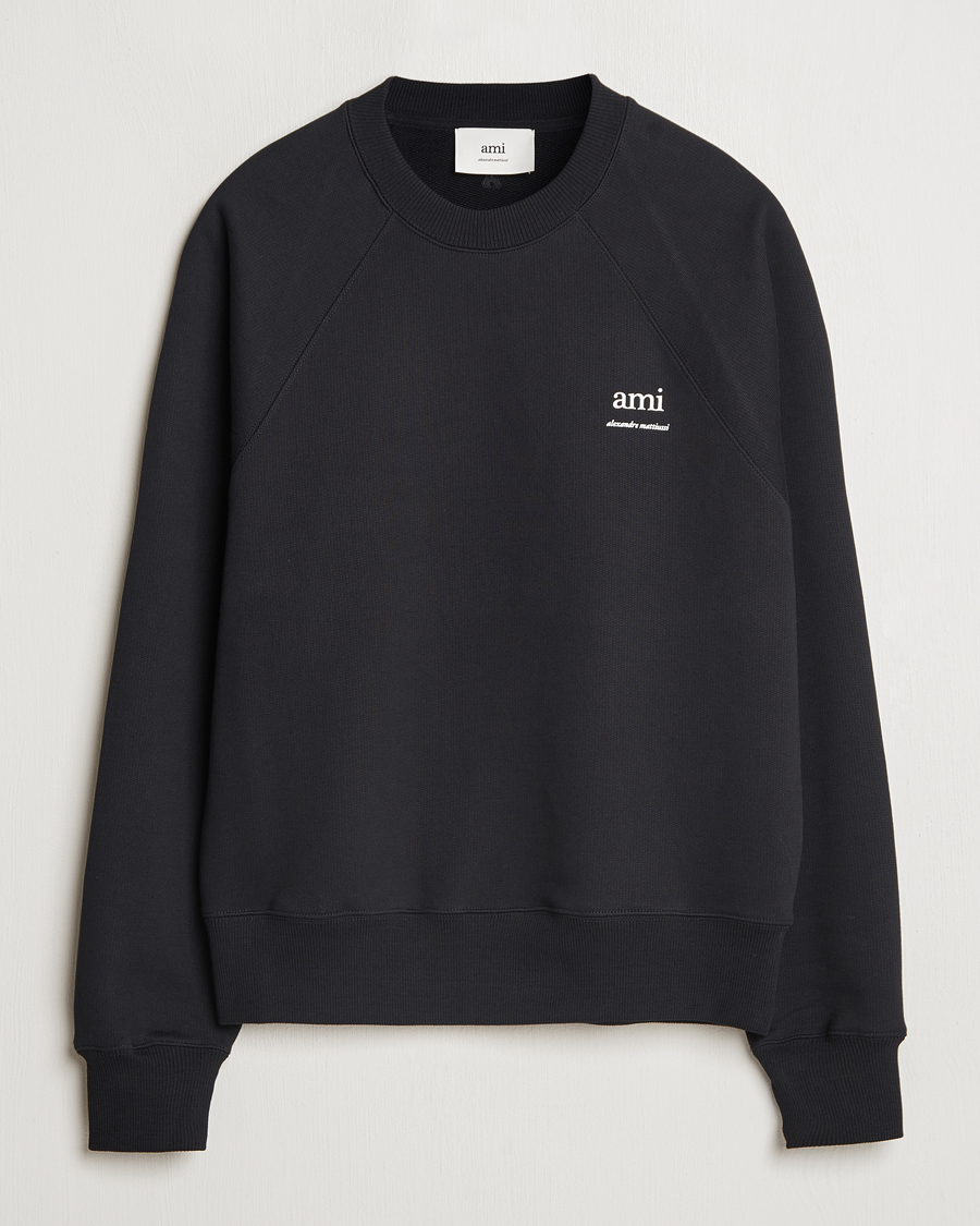 Herre | Trøjer | AMI | Logo Sweatshirt Black
