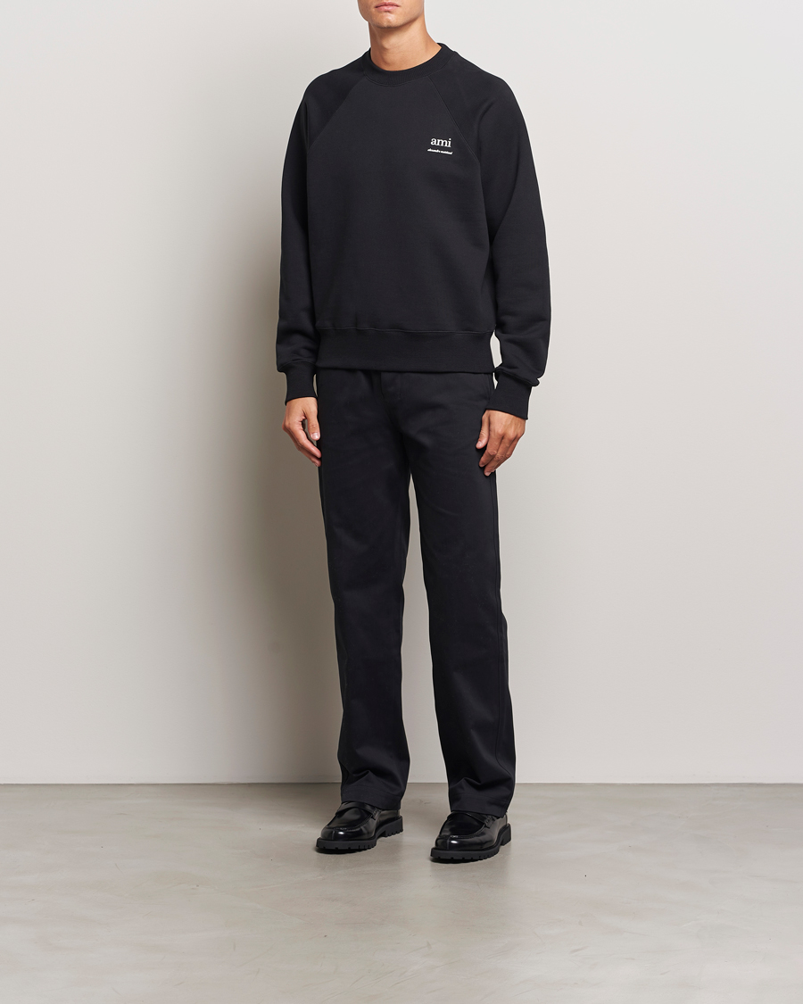 Herre | Trøjer | AMI | Logo Sweatshirt Black