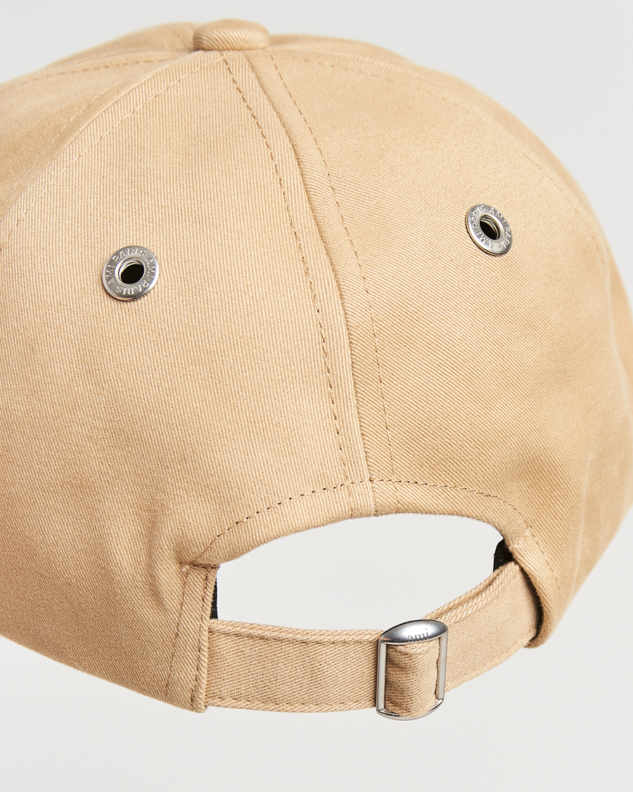 Herre | AMI Heart Logo Cap Sand | AMI | Heart Logo Cap Sand