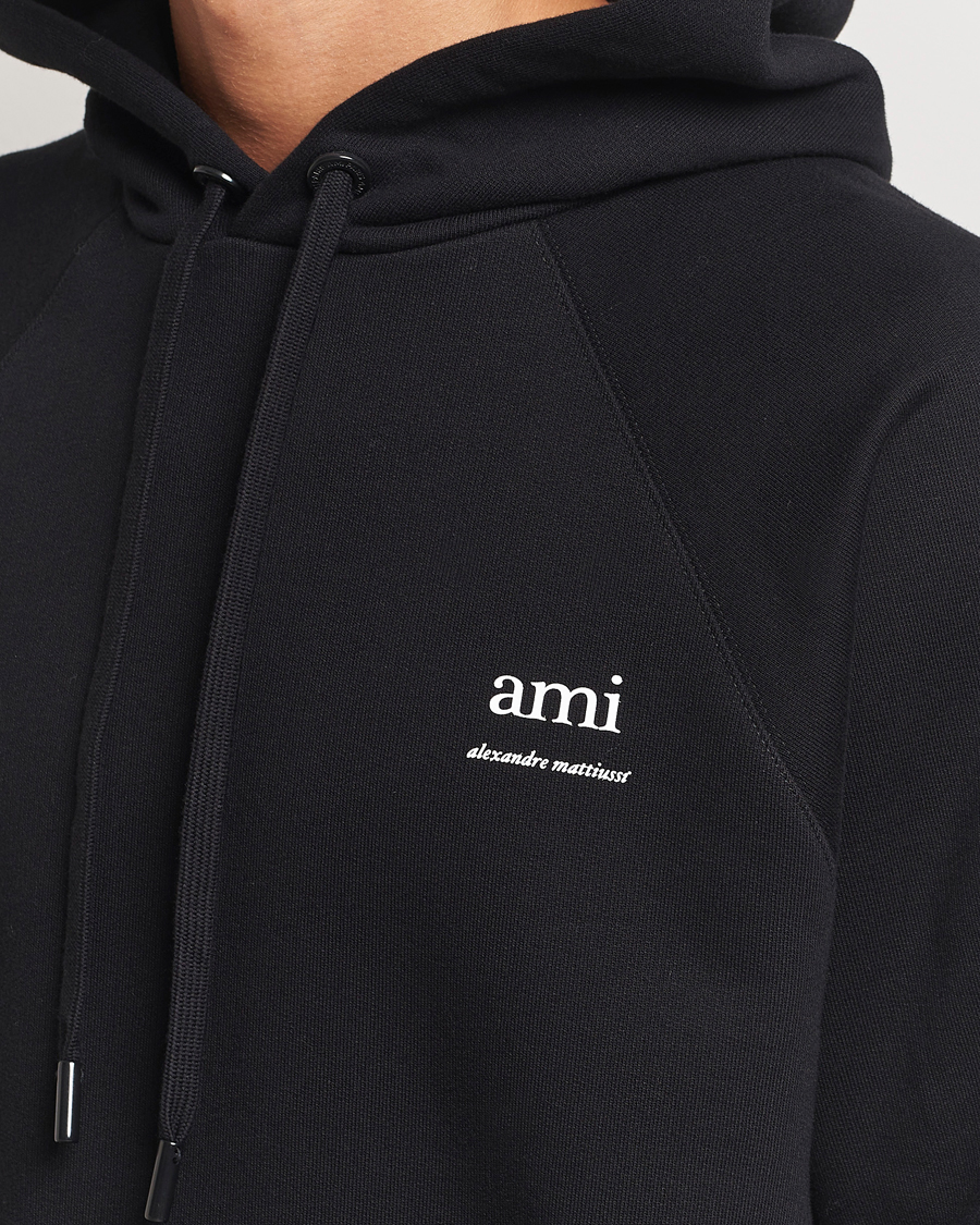 Herre | Trøjer | AMI | Logo Hoodie Black