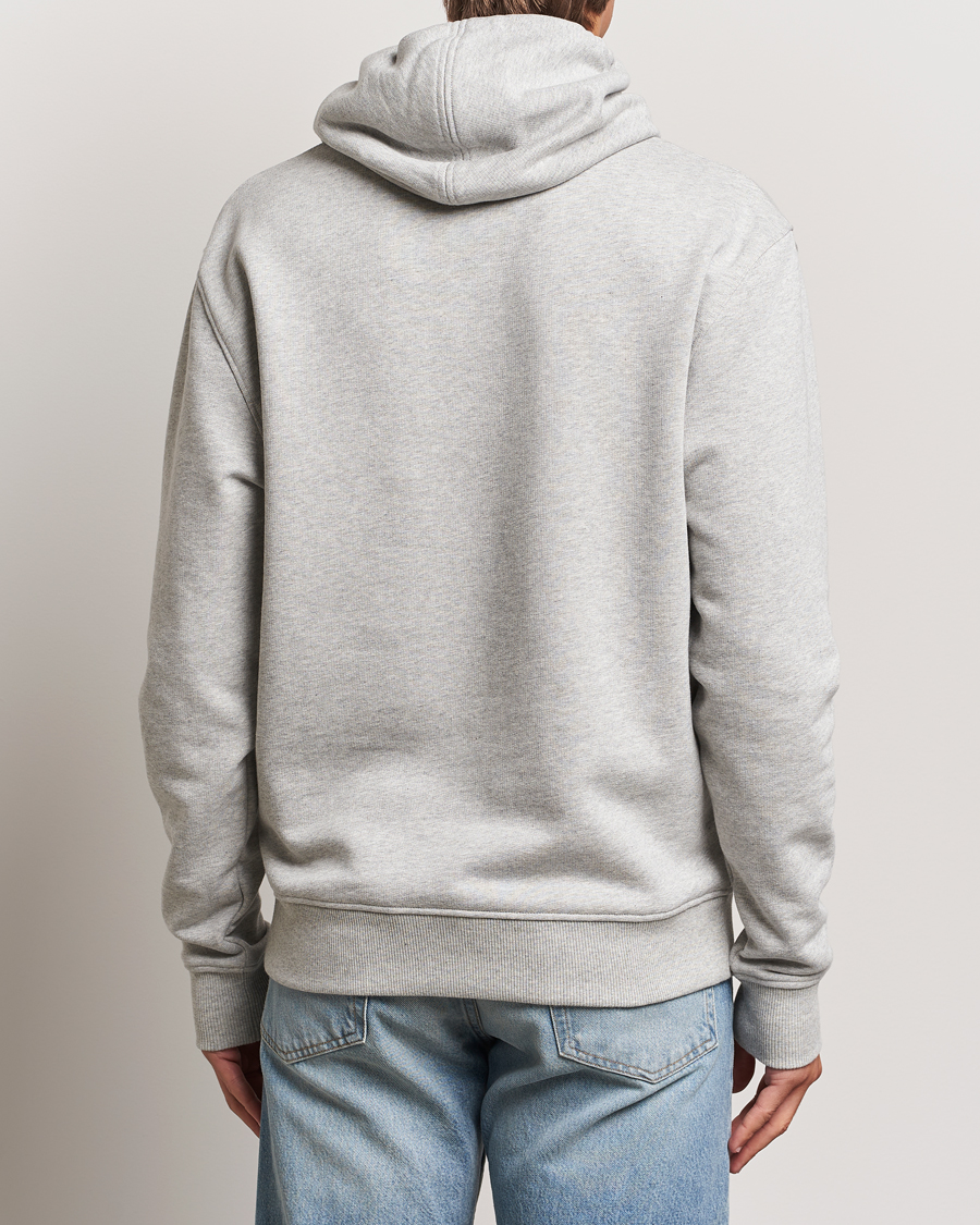 Herre | Trøjer | AMI | Paris Logo Hoodie Heather Ash Grey
