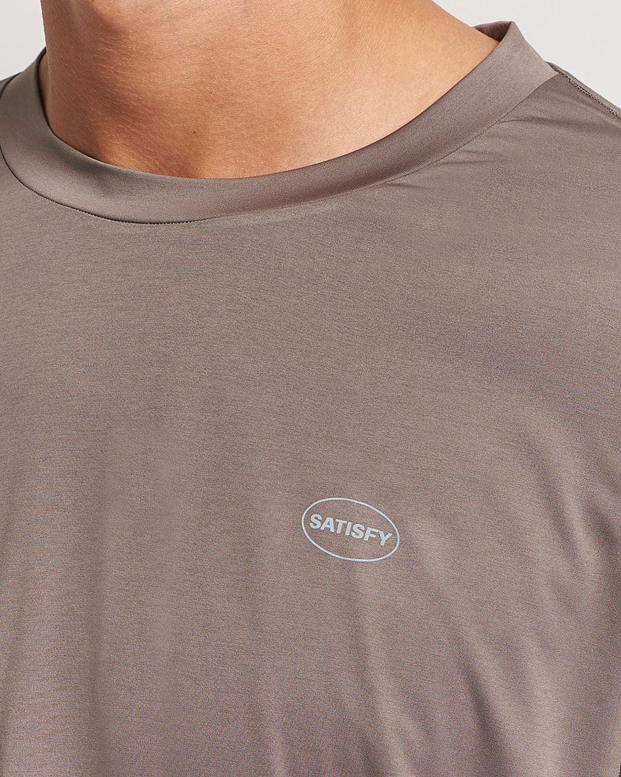 Herre | T-Shirts | Satisfy | AuraLite Long Sleeve T-Shirt Falcon