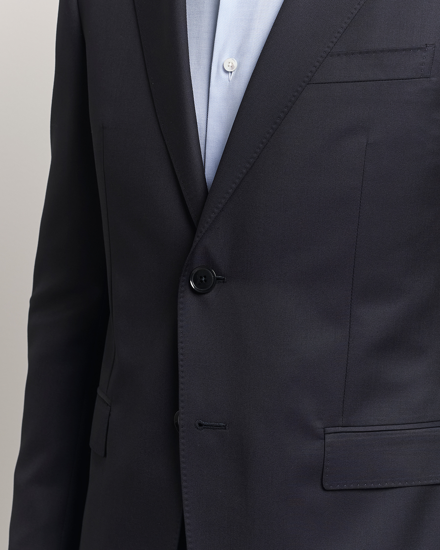Herre | Jakkesæt | Zegna | Tailored Wool Suit Midnight
