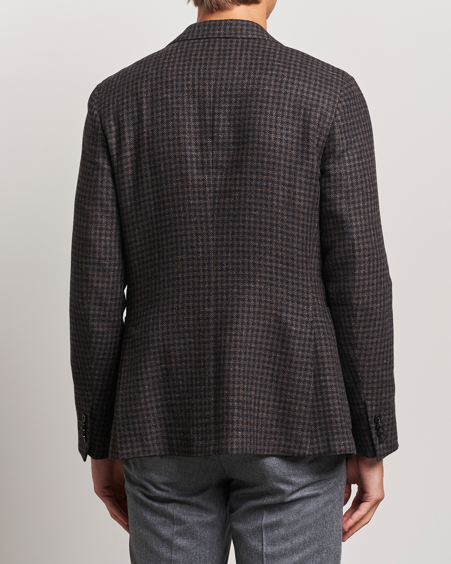 Herre | Blazere & jakker | Zegna | Unconstructed Wool/Cashmere Blazer Brown Check