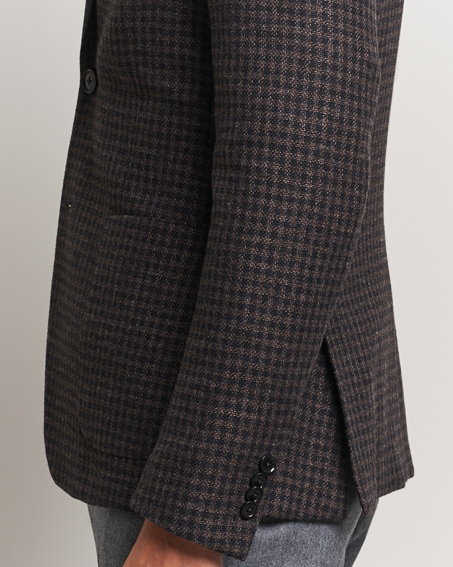 Herre | Blazere & jakker | Zegna | Unconstructed Wool/Cashmere Blazer Brown Check