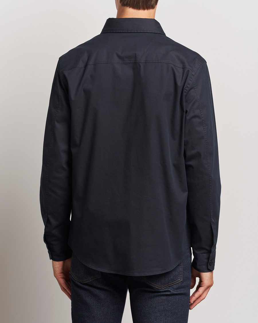 Herre | Skjorter | Zegna | Cotton Overshirt Navy