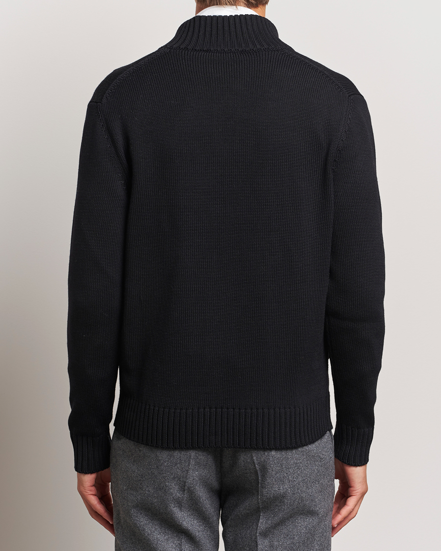 Herre | Trøjer | Zanone | Virgin Merino Wool Chioto Cardigan Black